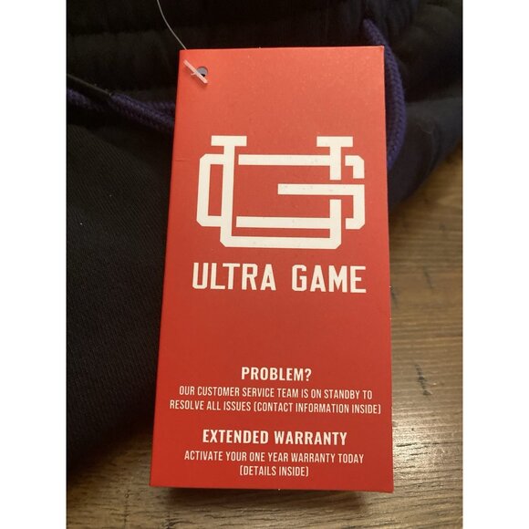 Baltimore Ravens Logo NFL Apparel Purple Stripe Black Mens Sweatpant Jogger Sz L - Picture 9 of 10